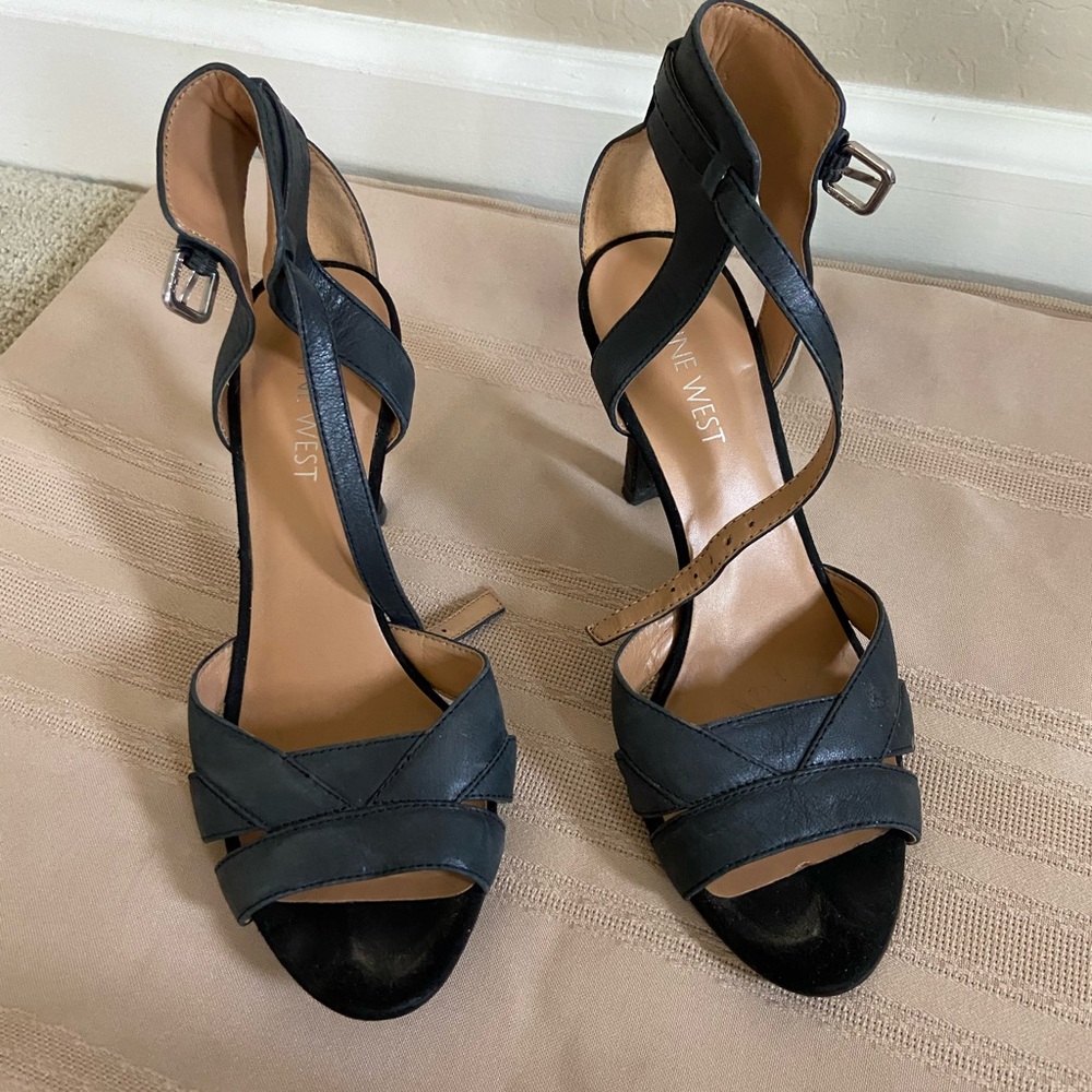 Nine West Strappy Stilettos